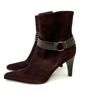 Elegant Brown Ankle Boots Antonio Melani